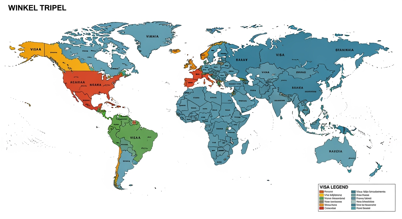 World map showing countries eligible for Azerbaijan e-Visa